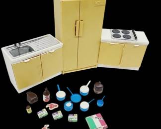 Marx Sindy Doll Kitchen Lot