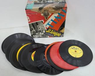 Children's 45 Records w/Carrier