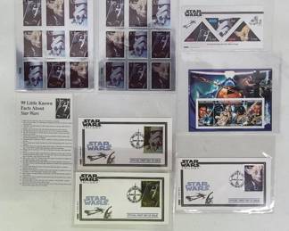 Star wars trilogy St Vincent commemorative stamps