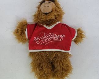 Alf hand puppet baseball orbiters burger king toy