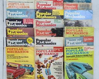 1960s and '70s popular mechanics books / magazines