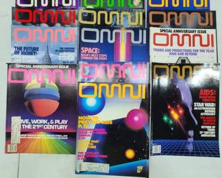 '80s and '90s Omni magazine assortment