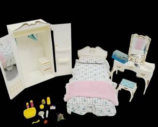Marx Sindy Bedroom Playset