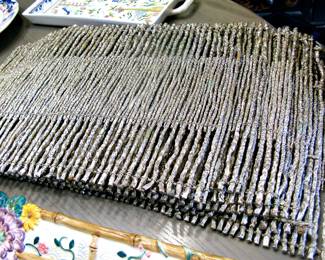 Natural Earthy Look Coconut Twig Table Placemats