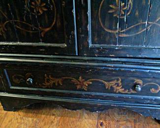 Hooker Painted Armoire