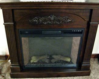 Electric Console Fireplace