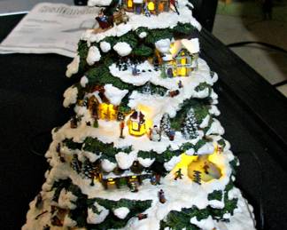 Thomas Kincaid Christmas Tree Lamp