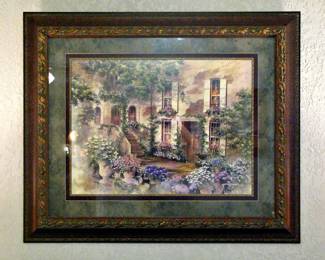 European Village Large Framed