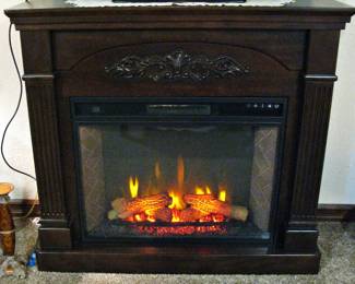 Electric Console Fireplace
