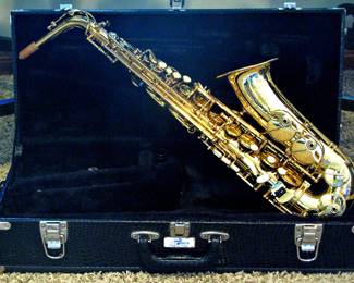 Alto Saxophone with Case