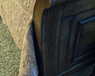 Classic King Sleigh Bed with very Nice Pillow Top Mattress