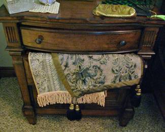 Matching Wood Side Tables