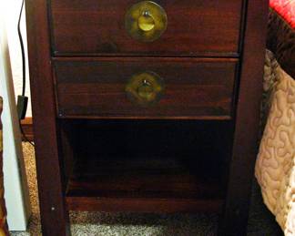 Pier 1 Shanghai Dark Wood Matching Side Table