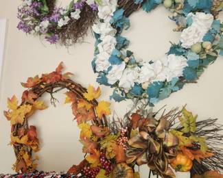 Collection of wreaths
