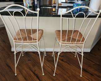 Qty 2 counter height stools
