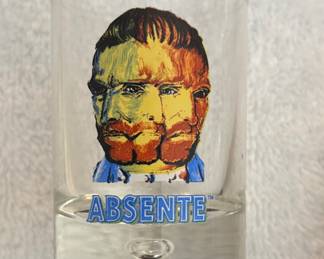 Vincent van Gogh "Absente" shot glass