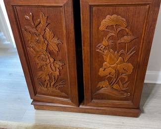 Carved bar