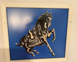 Chinese Batik Tang horse