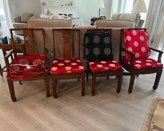 Chairs for dinging table - total of 8 chairs