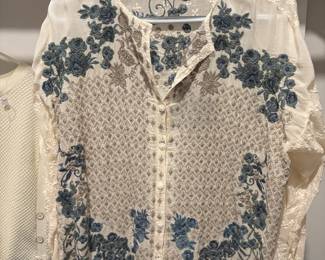 Johnny Was "Yoko" blouse front
