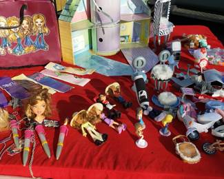 Vintage Bratz Dolls and accessories