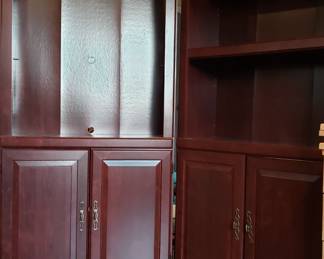 Book case/cabinet total of four