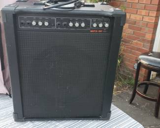 50 watt 2 channel Bass amp PA, with effects
