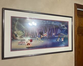Looney Tunes Numbered Lithograph