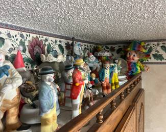 Antique Clown collection