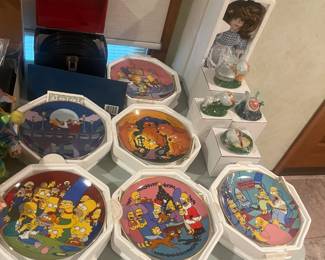 Collectible Simpsons Plates