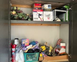 Board Games and Garage supplies