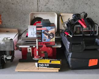 Basement garage.