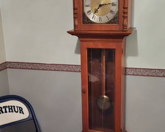 Grandmother clock by Barwick.