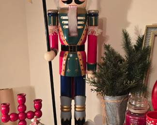 Basement right, Christmas room.