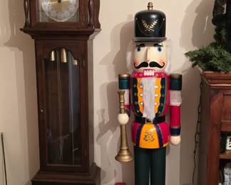 The Christmas room is basement, then turn right, past the wine cellar.