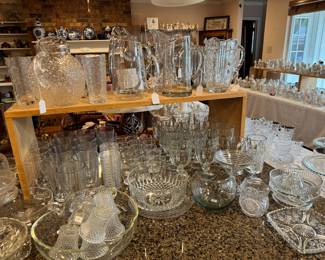 Lot's of glassware