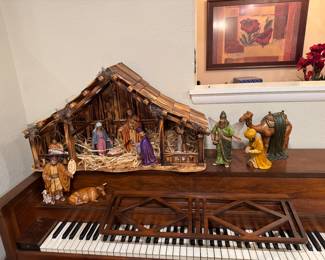 Beautiful Nativity Scene! It lights up