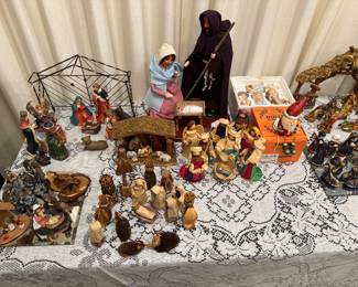 Nativity scenes from around the world