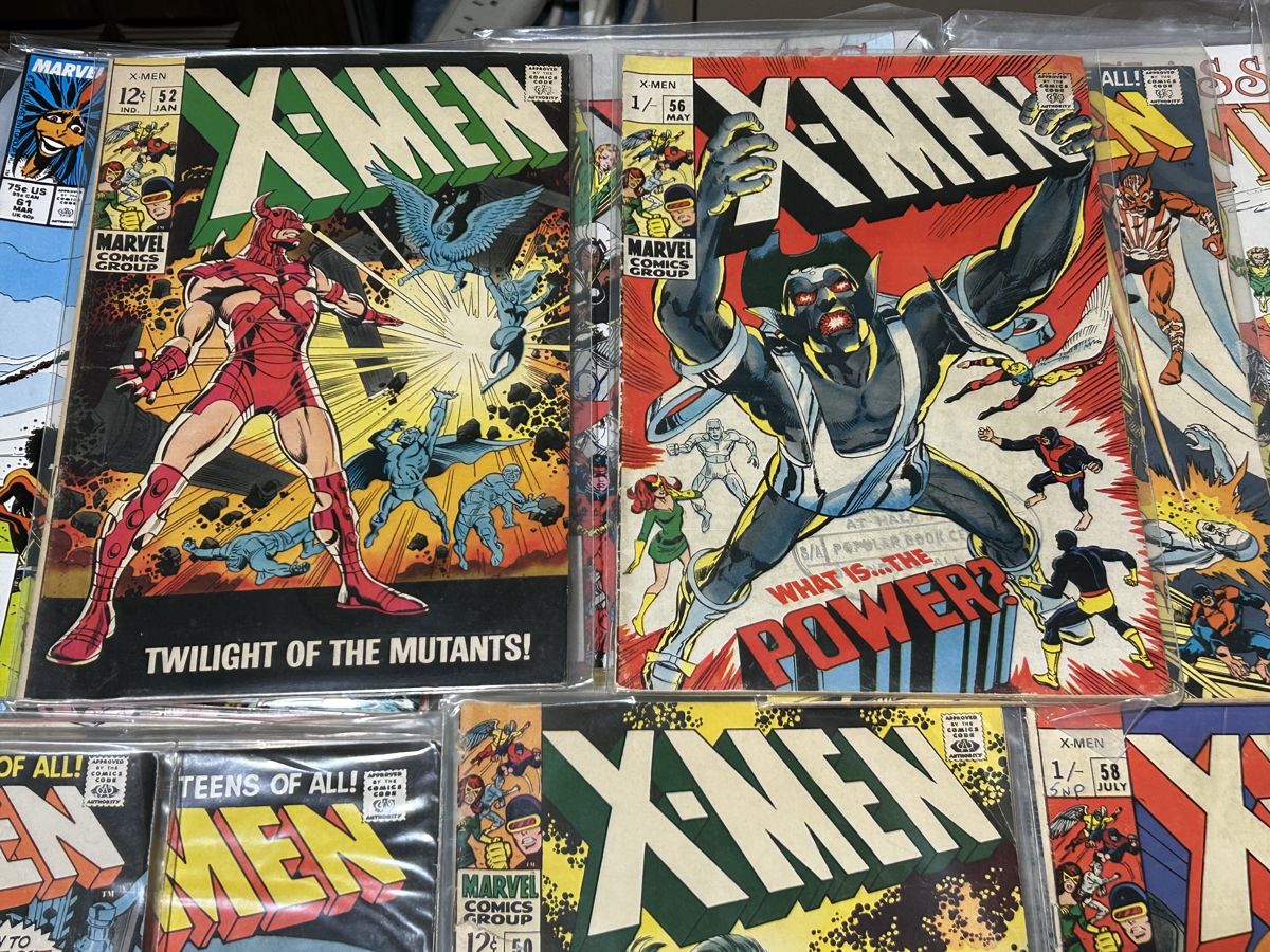 We have thousands of comics, boarded & bagged. We will be adding pics as we go.