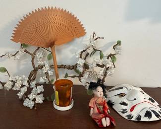 Glass Petal Tree, Noh Mask, Ichimatsu Doll More