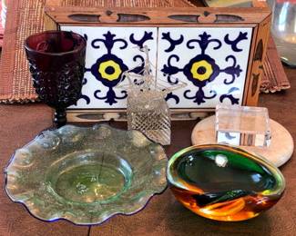 Murano Glass Bowl Other Collectibles