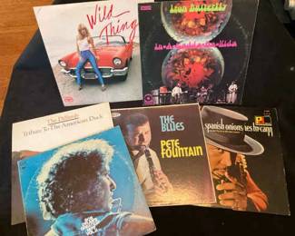 LPsBob Dylan, Iron Butterfly, Les McCann, Pete Fountain More