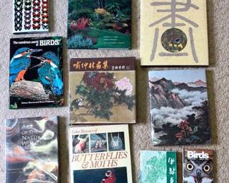 Assorted Books on Art Nature