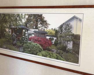 2011K Wang Signed Artist Proof Titled Steves Garden