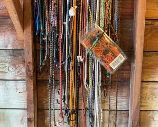 A Large Collection Of Bungee Cords