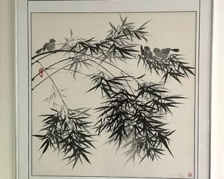 Signed Lucy Liu Ink on Paper