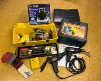Craftsman Drills, Drill Bit Sharpener And Car Buffer