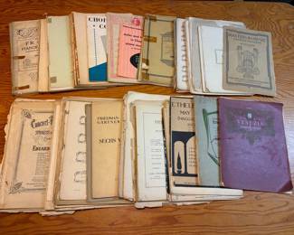 Chopin, Schubert, Schumann, Handel Antique Sheet Music