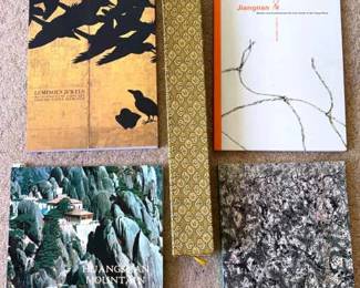 Chinese Embroidered Scroll Assorted Art Books
