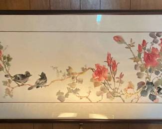 Lucy Liu Signed Original Ink Painting